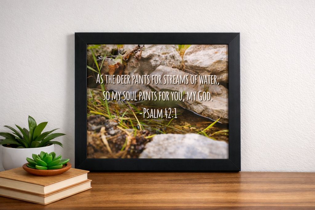 Psalm 42:1 Frame