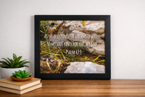 Psalm 42:1 Frame