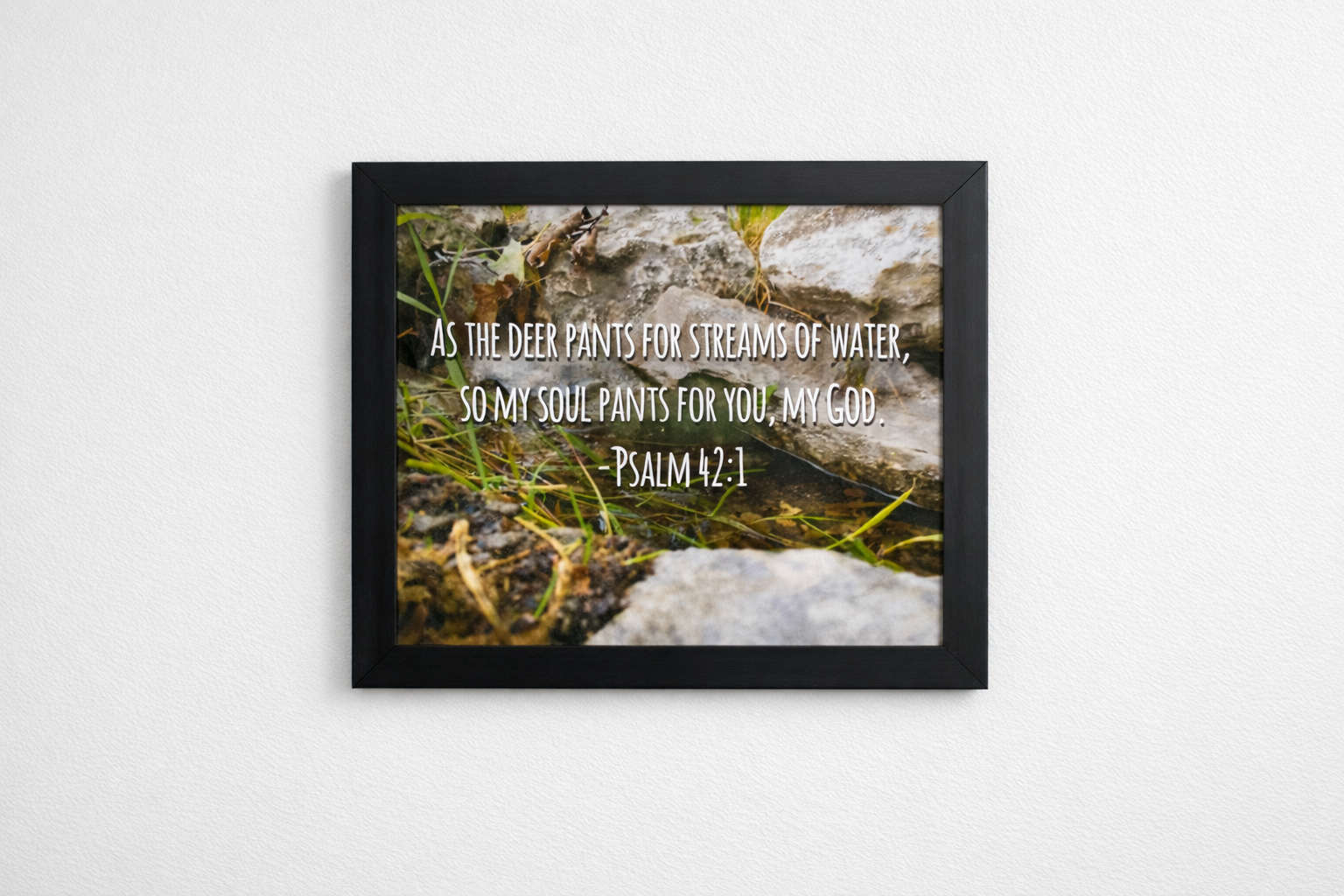 Psalm 42:1 Frame