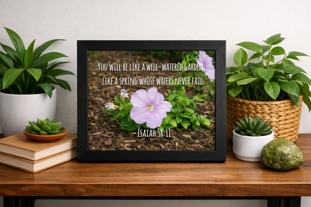 Isaiah 58:11 Frame